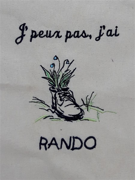 j'peux pas j'ai rando