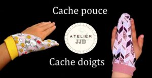 cache pouce cache doigts logo